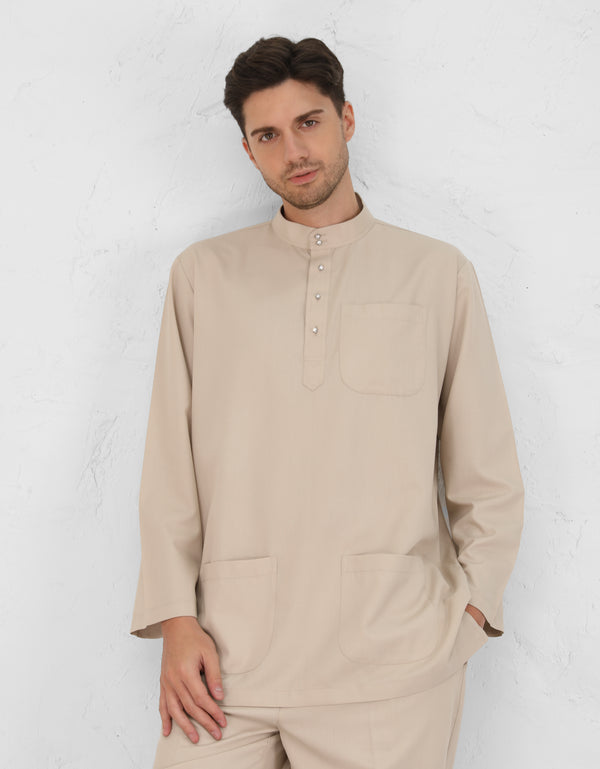 BAJU MELAYU AFWA R/FIT (NUDE)